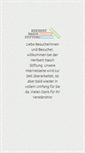 Mobile Screenshot of heribert-nasch-stiftung.de